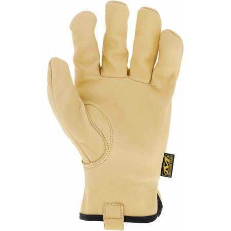 Mechanix Wear Durahide Cow Driver Water-Resistant Leather Work Gloves (Small, Brown) LDCW-75-008